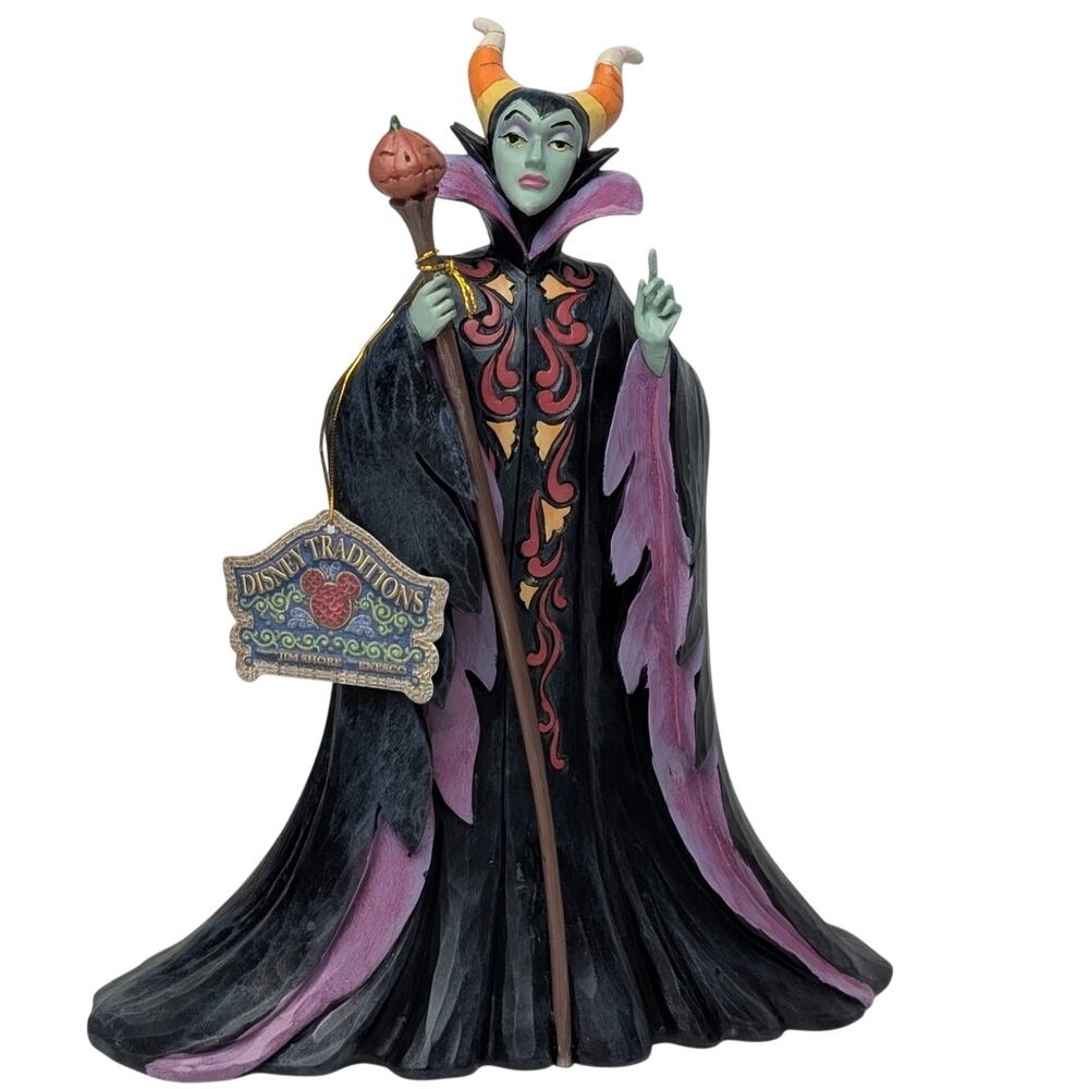 Jim Shore Disney Sleeping Beauty Maleficent NEW Candy Curse Halloween Figurine